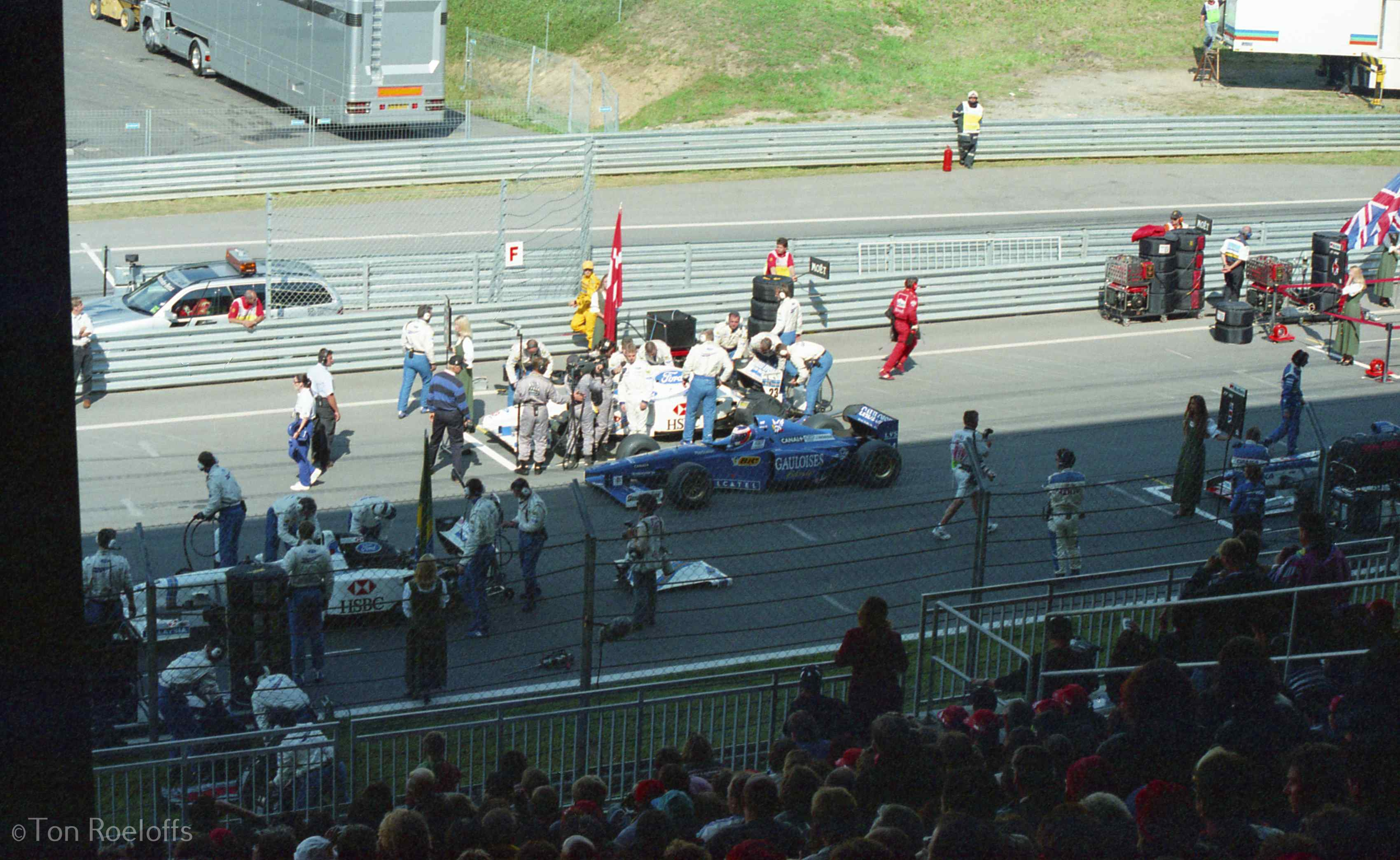 Verstappen pitbox